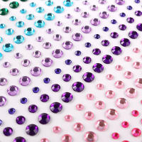 Pegatinas de Diamante DIY para Decoración de Rostro Festivales de Música y Halloween: Pegatina de Cristal Móvil Adecuado para Niños Juguete Decorativo - details 8