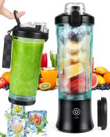 Batidora Portátil de 600ml, minilicuadora Recargable Para el Hogar, la Oficina, el Camping y Los Viajes - details 0