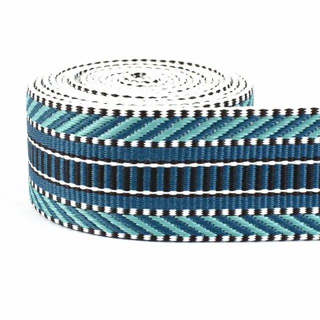 Correas De Poliéster Jacquard para el hogar, Correas Decorativas De 38 Mm De Espesor, 2 Metros - 1