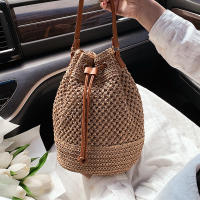 Bolso de Verano para Mujeres Bolso de Hombro de Paja Bolsa Top Mate de Ratán Bolso de Mano Casual de Raffia Crochet Bolso de Playa - details 19