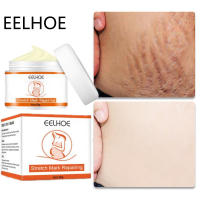 Crema que desaparece para estrías, crema reparadora antiarrugas, antienvejecimiento, tratamiento de estrías para mujeres embarazadas, crema con vitamina E para el cuidado de la piel, 50g - details 0