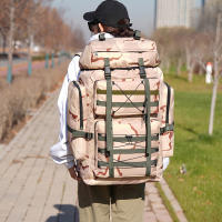 Mochila de Montañismo para escalada al aire libre, gran capacidad, para acampar, senderismo, equipaje, mochila deportiva, paquete táctico de viaje - details 14