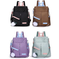 Mochila informal de tela Oxford, bolso escolar de viaje antirrobo, bolso de hombro bidireccional multifuncional - details 6