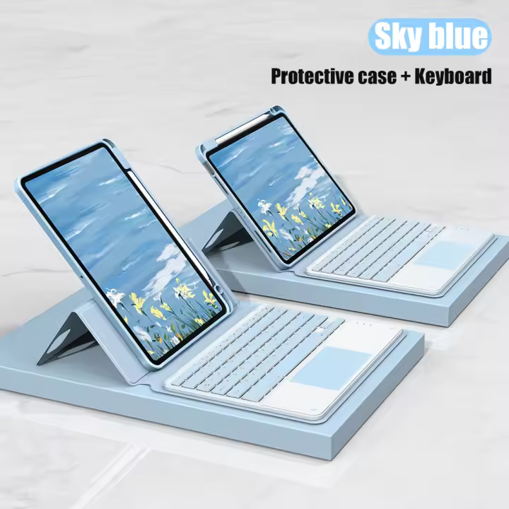 Funda de teclado magnético desmontable para iPad Air 4/5 10.9 Pro 11 10.2 7/8/9 con ratón de la marca DANYCASE - 1