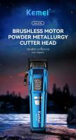 Kemei-cortadora de pelo profesional, juego de cortadora de pelo inalámbrica, cortador de pelo eléctrico, Máquina para cortar cabello recargable, Motor sin escobillas - details 7