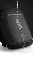 Mochila de Laptop Slim Kingsons para Hombres Bolsa de Negocios Unisex Negra Ultraligera para Trabajo en Oficina Tamaño 15.6 pulgadas - details 9
