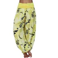 Pantalones sueltos para mujer Pantalones de pierna ancha con cintura Pantalones harén sueltos - details 4