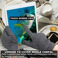 1Pair Full Finger Arthritis Gloves Compression Gloves for Women Men Hands, Finger Joint, Relieve Pain, Rheumatoid,Osteoarthritis - details 7