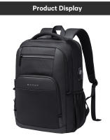 BANGE-mochila impermeable para hombre, bolsa de gran capacidad para ordenador portátil, viaje, Campus - details 12