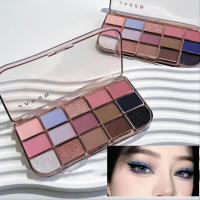 Paleta de Sombras de Ojos Nude Pink 15 Colores de Perlas Mate Ilumina tu Piel de Bajo Contraste - details 5