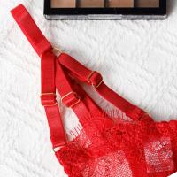 Conjunto de Lencería Sexy para Mujer Encaje Transparente con Escote en U - details 40