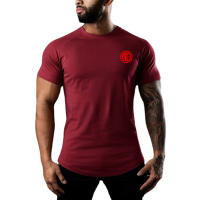 Camiseta Deportiva de Algodón Muscleguys Camiseta Casual Transpirable para Entrenamiento y Exercicio Ropa de Gimnasio de Alta Calidad - details 10