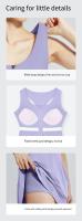 1 vestido deportivo para mujer, vestido antideslizante para exteriores, vestido de tenis con cremallera, vestido de bádminton para correr y fitness - details 5