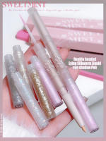 Sombra de Ojos Líquida Brillante-Matte Tono de Piel de Seda Perlas de Agua Impermeables - details 2