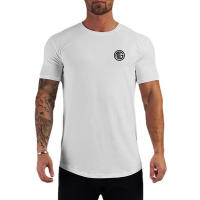 Camiseta Deportiva de Algodón para Hombres Manga Suelta, Impresión Fresca de Verano, Moda Fitness - details 10