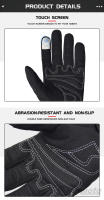 Guantes de moto de verano para mujer para SUOMY ciclismo Moto Dirt Biker guante de bicicleta pantalla táctil guante protector de dedo completo - details 10