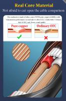 Cable XLR macho a hembra de 3 pines, cable de audio balanceado para micrófono, mezclador, amplificador de micrófono, cámara, cable de extensión tipo Cannon. - details 3