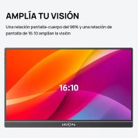 ARZOPA Monitor Portátil QHD 16.0" Pantalla IPS de 2560x1600 Brillo de 500nits - details 6