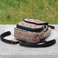 Mini mochila bordada para mujer, mochila con correa desmontable, bolso de pecho multifunción con una sola Correa - details 5