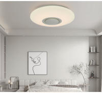 Luz de techo LED inteligente RGB con altavoz musical, lámpara regulable con aplicación Bluetooth, 36W, 220V, Control remoto para el hogar, dormitorio y sala de estar, TUYA - details 15