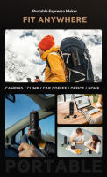 Cafetera eléctrica portátil Compatible con Nespresso, cápsulas originales y café molido para viajes y Camping - details 2