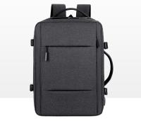 Mochila de viaje clásica para hombre, morral de negocios expandible con USB, bolsa de gran capacidad para ordenador portátil, impermeable, a la moda - details 14