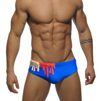 Jessborn calzoncillos de baño para hombre, bañador sexy con grafiti de pintura a la moda, pantalones cortos para surfear en la playa, Verano - details 5