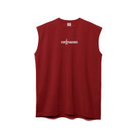 Camiseta sin mangas de entrenamiento para hombre, camisa informal con estampado de cuello redondo, resistente al sudor, cómoda, de secado rápido - details 5