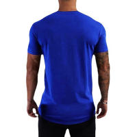 Camiseta Deportiva de Algodón para Hombres Manga Suelta, Impresión Fresca de Verano, Moda Fitness - details 5