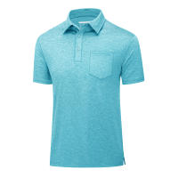 MAGCOMSEN Men's T-shirt Short Sleeve Quick Dry Breathable  Golf Polo Shirt with Pocket - details 19