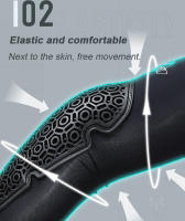 Protector de Codo de Moto de Verano Almohadilla de Hielo Suave para Motocross MTB BMX DH ATV CE - details 6