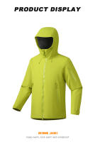 Chaqueta Impermeable LNGXO Unisex para Deportes al Aire Libre Cierre de Cremallera - details 11