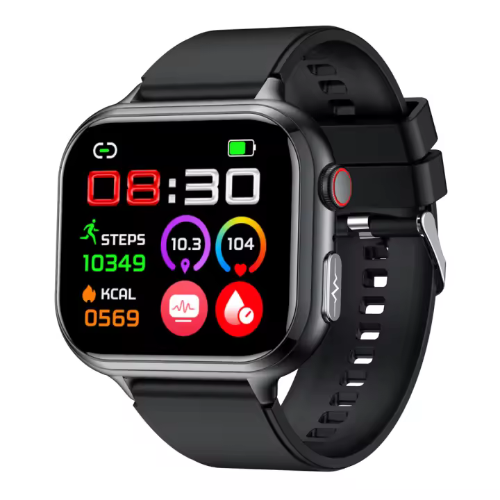 2025 Nuevo VE31 Smartwatch SOS Llamada de emergencia ECG Temperatura Detección de frecuencia cardíaca Asistente de voz Modo deportivo Compatible con Android IOS Bluetooth Smartwatch - 1