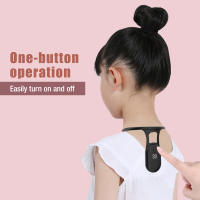 Dispositivo Corrector de postura para adultos y niños, dispositivo de vibración para entrenamiento de postura, recordatorio, Sensor inteligente, Corrector de joroba de cuello - details 1