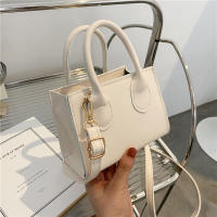 Mini bolso de mano de cuero PU para mujer, bandolera de hombro de Color sólido, bolso de compras con asa para teléfono, nueva moda - details 21