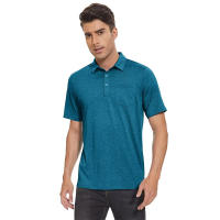 MAGCOMSEN Men's T-shirt Short Sleeve Quick Dry Breathable  Golf Polo Shirt with Pocket - details 33