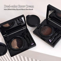 Gel de Cejas de Almohadilla de Aire de Dos Colores Crema de Tinte de Ceja Impermeable Anti-Manchas - details 4