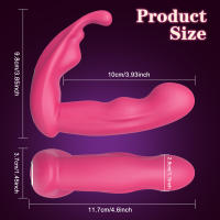Vibrador de conejo vaginal con Control por aplicación para mujer, bragas portátiles, estimulador de clítoris, masturbación femenina, juguete sexual para mujer - details 7