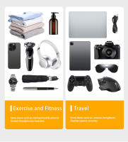 Bolso Deportivo Impermeable Gran Capacidad para Viajes Cortos Separación de Hidratación y Secado - details 2