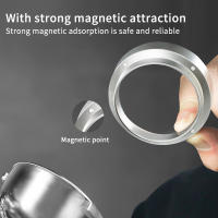 Anillo de filtro de café magnético, herramienta de café en polvo, filtros portátiles, anillo dosificador de café Espresso, accesorios de café, 51mm, 53mm, 58mm - details 3