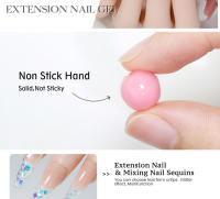 Arte Clavo-esmalte de Gel antiadherente para uñas, Gel UV para manicura, 9 colores, purpurina, rosa, blanco, Nude - details 7