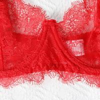 Conjunto de Lencería Sexy para Mujer Encaje Transparente con Escote en U - details 34