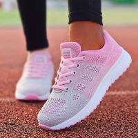 Shoes Women's Sneakers Fashion Lace-Up Casual Shoes Women Flats Soft Sole White Sneakers Women Platform Shoes Zapatillas Mujer - details 10