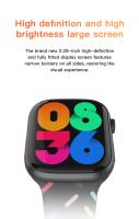 T20 Pro Max-reloj inteligente con correa arcoíris, accesorio de pulsera resistente al agua IP67 con pantalla táctil de 2,09 pulgadas, Bluetooth, llamadas y juegos, Serie Completa 8 - details 2