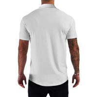 Casual Simple and Easy To Match Men's Summer cotton Short-sleeve POLO T-shirt  Slim Lapel Polo Shirt Casual Business T-shirt - details 11