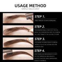 Lápiz de Cejas Impermeable 5 Colores para Mujeres Herramienta de Cosméticos de Belleza para Cuidado de la Piel Facial - details 5