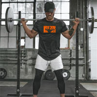 Summer Breathable Quick Dry Shirt Men Fitness Casual Sport Gym T-shirt Bodybuilding Clothes Men Workout Short Sleeve Mesh Tshirt - details 16