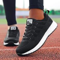 Shoes Women's Sneakers Fashion Lace-Up Casual Shoes Women Flats Soft Sole White Sneakers Women Platform Shoes Zapatillas Mujer - details 13