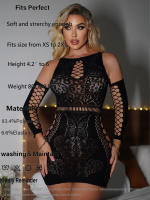 Lencería erótica Mujer Sexy Lure Ropa porno para mujer Vestido negro Traje de estrella porno 丨 sexo Ropa de noche para adultos Mujer joven 18 - details 1