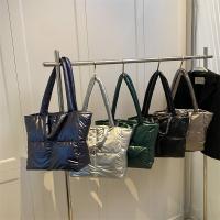 Bolso de algodón acolchado para mujer, bolsa de hombro de gran capacidad, a la moda, de diseñador, de lujo - details 22